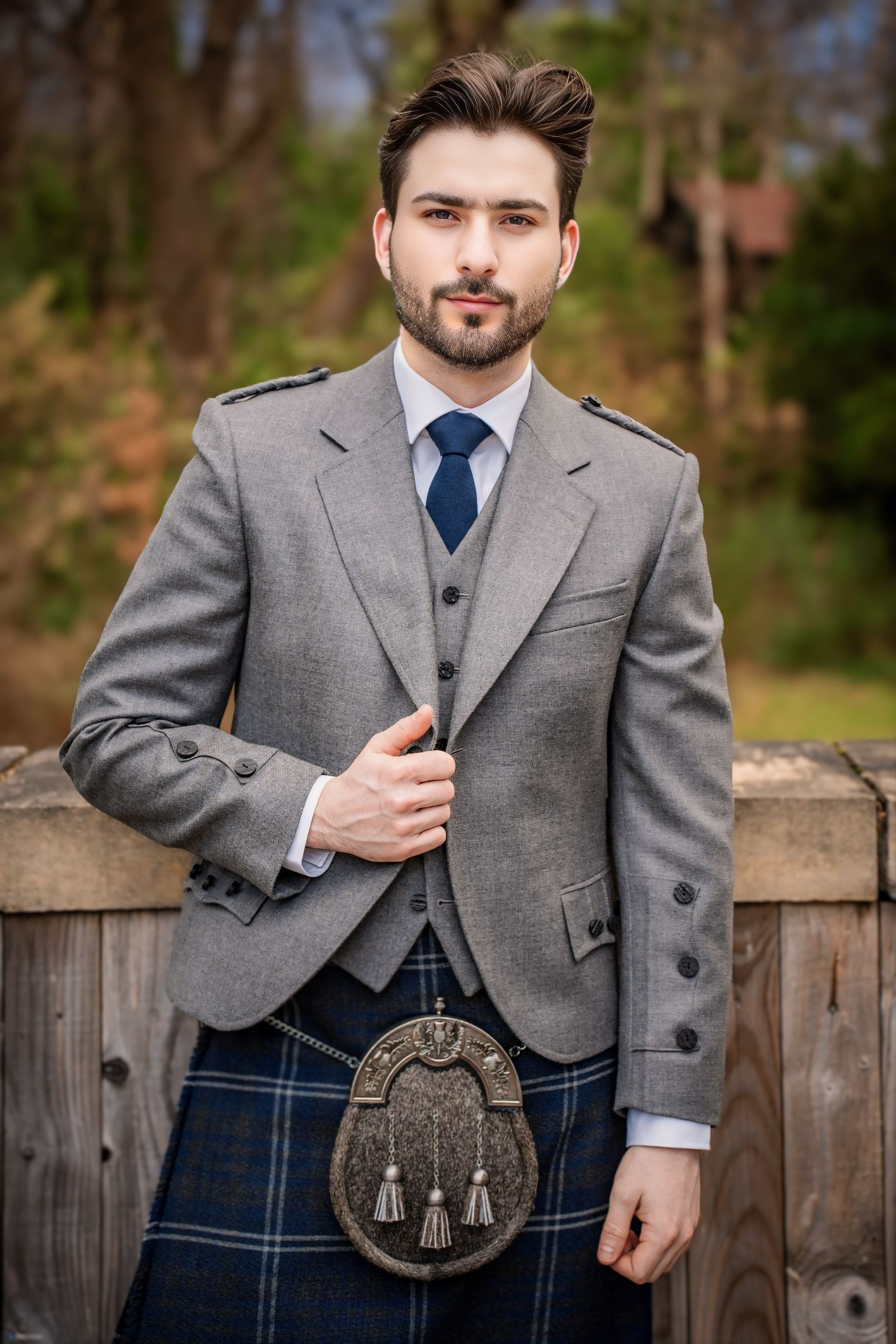 Kilt jacket and vest best sale