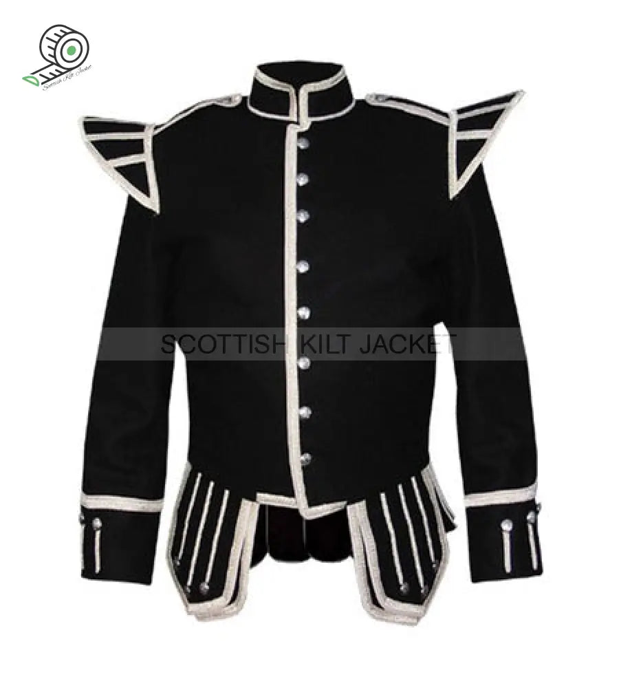 Pipe Band Doublet Jacket In Wool