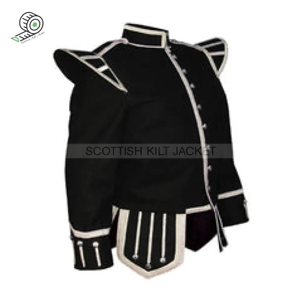 Pipe Band Doublet Jacket In Wool