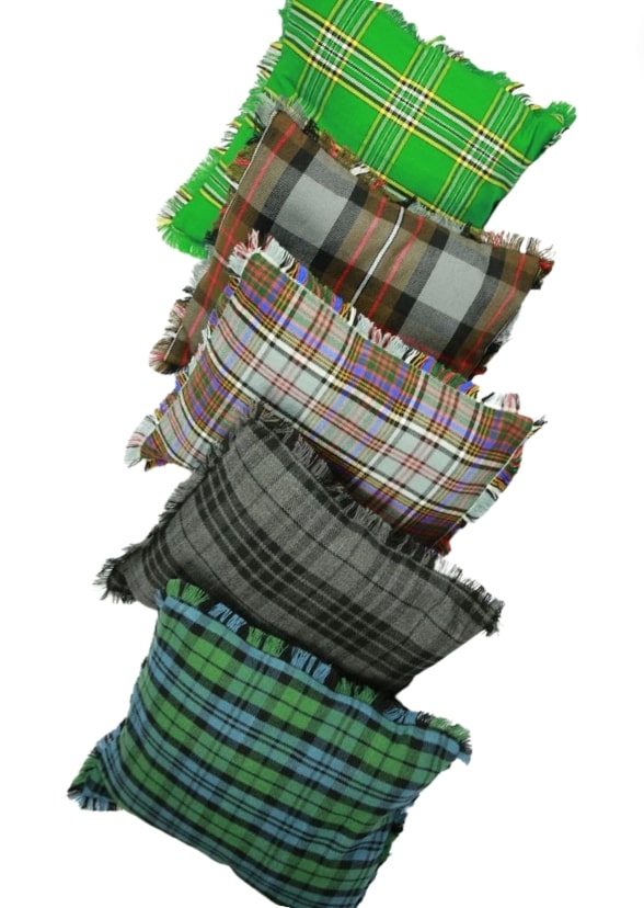 Special Tartan Cushions & Pillows Covers- By Scottish kilt jacket