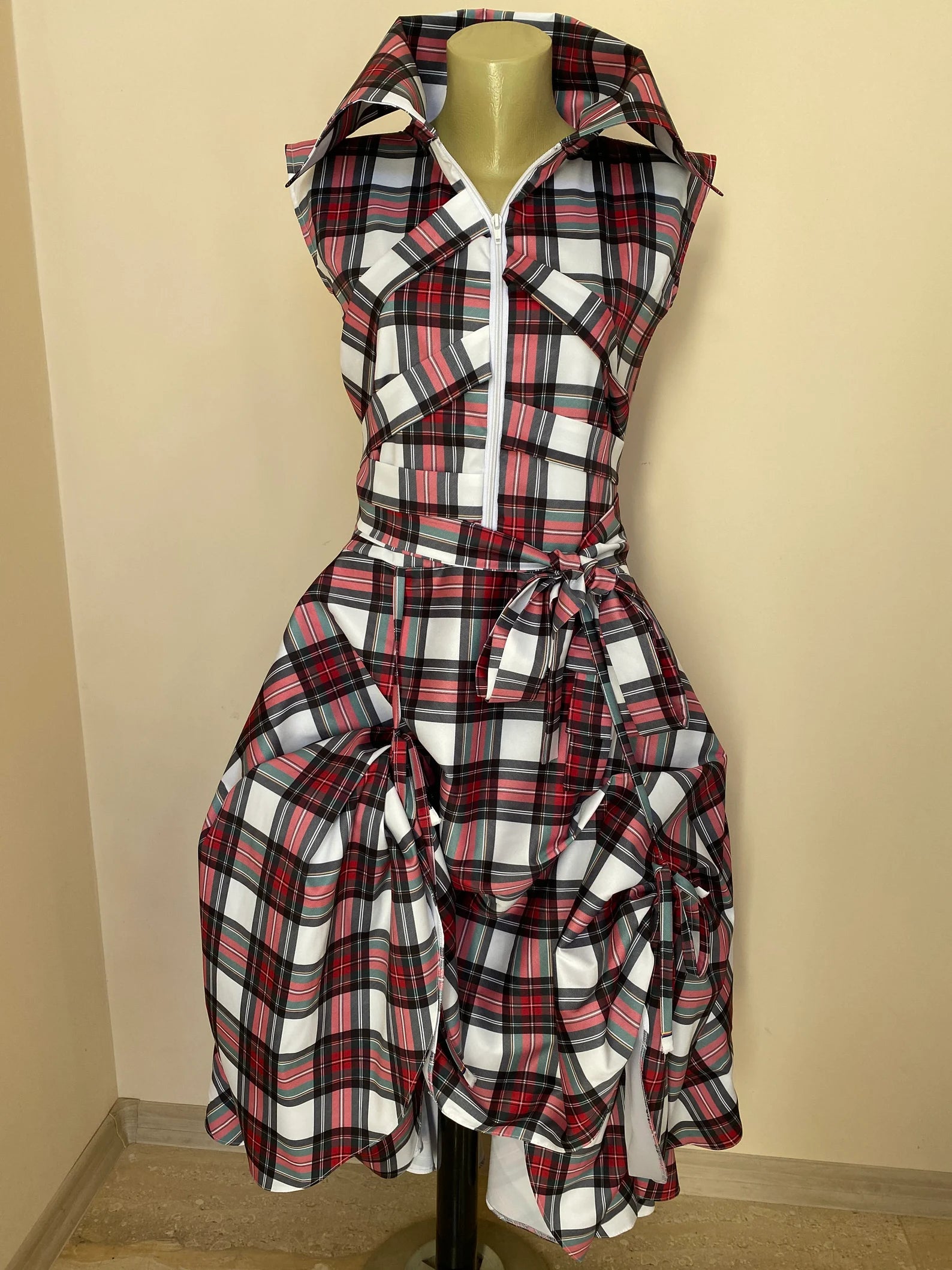 steampunk tartans dress