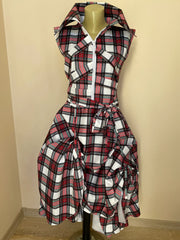 steampunk tartans dress