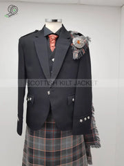 Argyle Kilt Outfits Full Highland Dress In 8 Yard Scottish Jacket