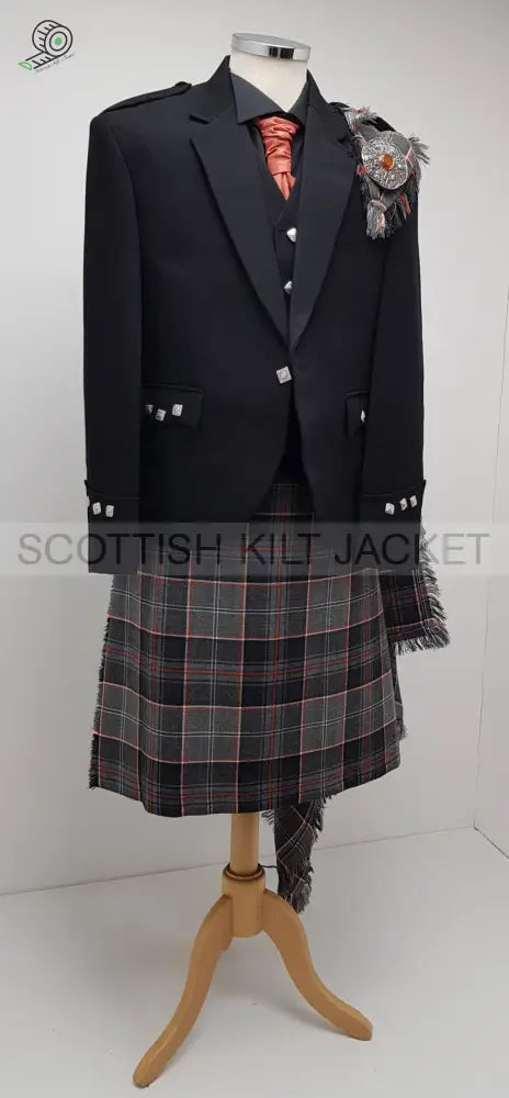 Argyle Kilt Outfits Full Highland Dress In 8 Yard Scottish Jacket