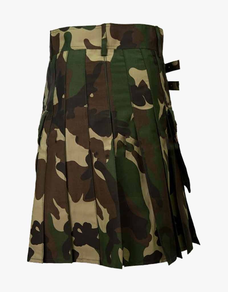 CAMO Tactical Utility Army Kilt - Scottish Kilt Jacket™ USA-UK