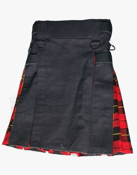 DENIM HYBRID BABY KILT - Scottish Kilt Jacket™ USA-UK