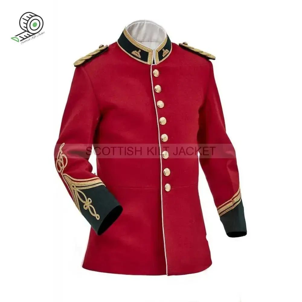 British Red Zulu War Jacket Vintage Officers Usa- Uk | Traditional Jacket Military Jackets