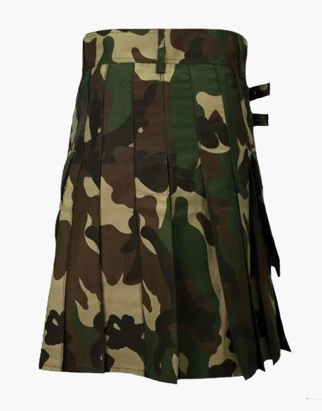 CAMO TACTICAL ARMY KILT - Scottish Kilt Jacket™ USA-UK