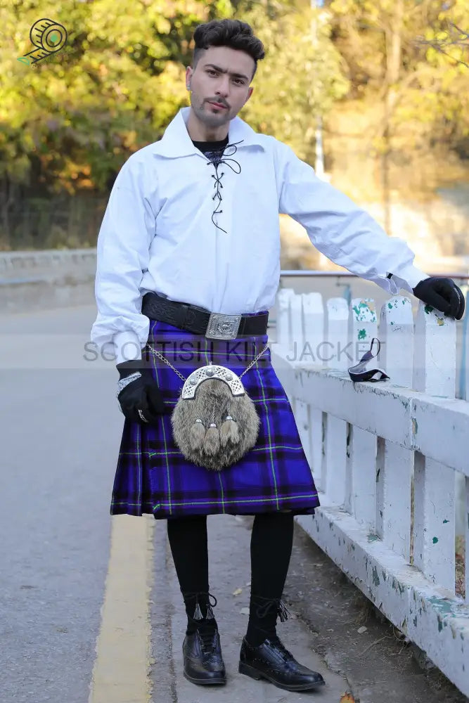 Casual Kilt Costume Jacobite Kilt Outfit