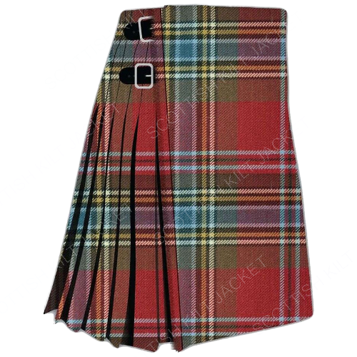 Traditional Clan MacLean Weathered Tartan Kilt - scottish kilt jacket