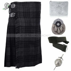 Deal On Black Stewart Tartan Kilt Sets