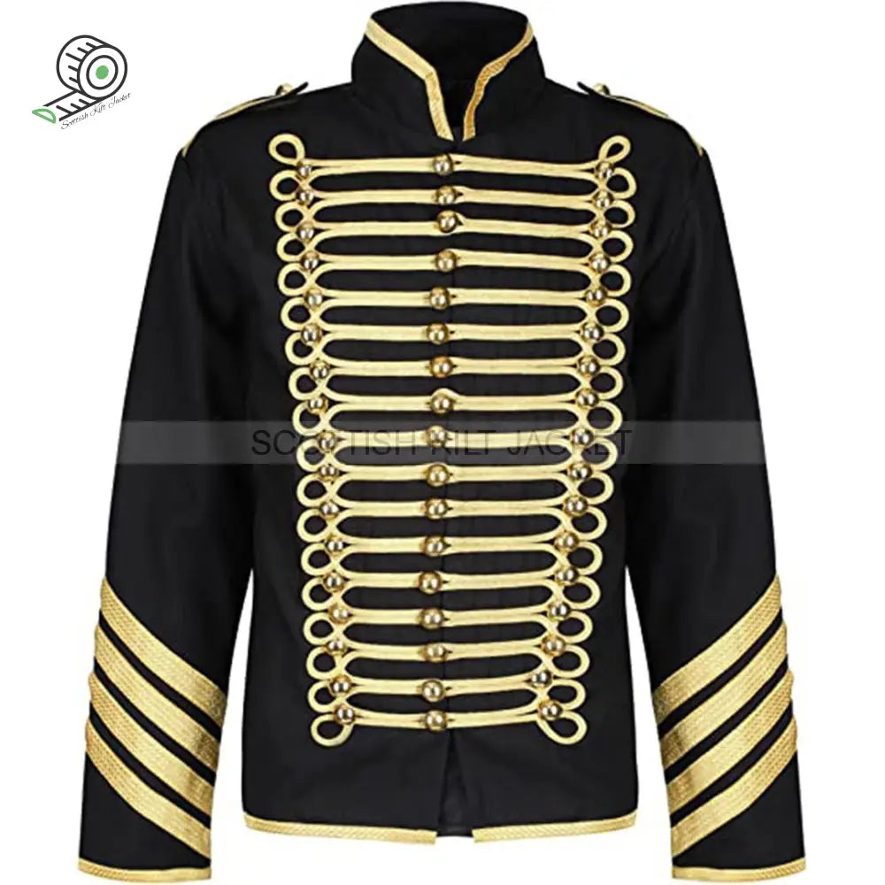 Gothic Steampunk Military Drummer Jacket Jackets