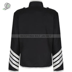 Gothic Steampunk Military Hussar Parade Jacket Jackets