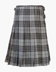 Hamilton Grey Tartan Kilt - scottish kilt jacket