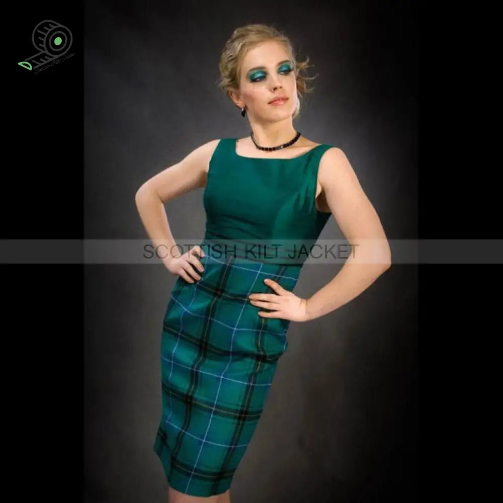 Heather Tartan Dress Evening Dresses