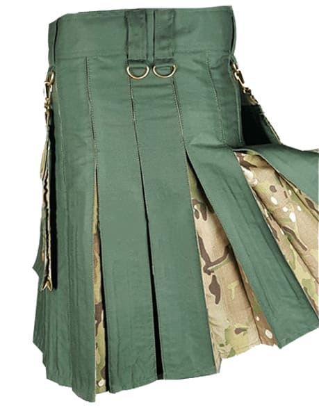 CAMO HYBRID KILT - HUNTING KILT - Scottish Kilt Jacket™ USA-UK