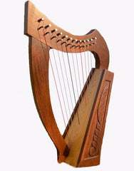 IRISH CELTIC LYRE HARP 12 STRINGS - Scottish Kilt Jacket™ USA-UK