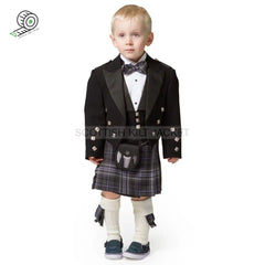 Kids’ Prince Charlie Vest And Jacket Jackets