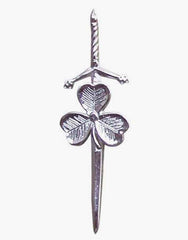 KILT PIN - SHAMROCK SCOTTISH - Scottish Kilt Jacket™ USA-UK