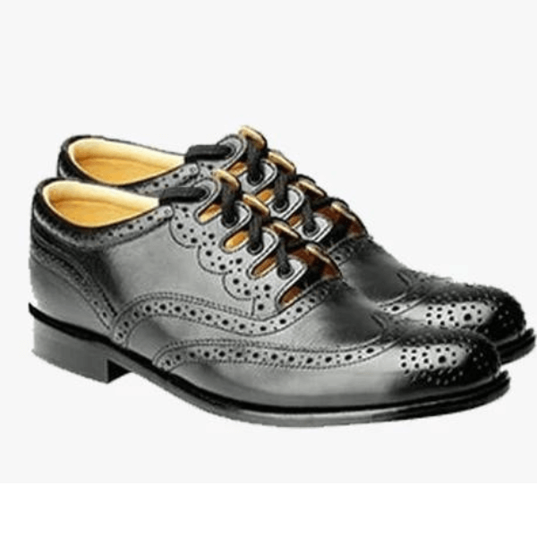 SHOES WITH LEATHER EXECUTIVE GHILLIE BROGUE