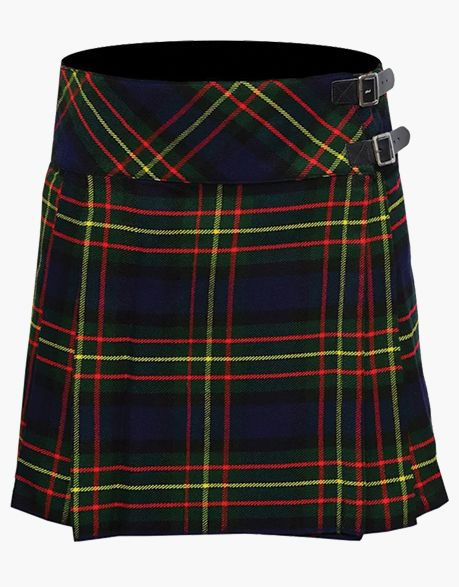 TARTAN SHORT KILT LADIES MACLEREN - Scottish Kilt Jacket™ USA-UK