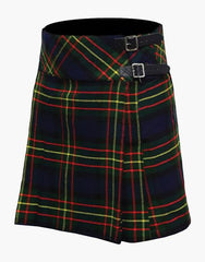 TARTAN SHORT KILT LADIES MACLEREN - Scottish Kilt Jacket™ USA-UK