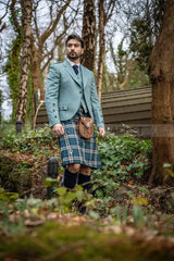 Love This Tweed Blue Crail Kilt Outfit Outfits