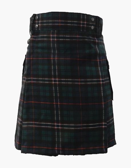 Scottish National Tartan Utility Kilt for Men - scottish kilt jacket