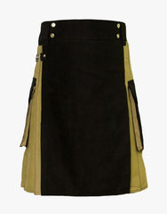 TWO-TONE HYBRID KILT WITH MODERN STYLE - scottish kilt jacket