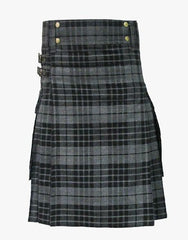 NIGHT WATCH TARTAN UTILITY KILT - scottish kilt jacket