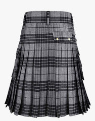 NIGHT WATCH TARTAN UTILITY KILT - scottish kilt jacket