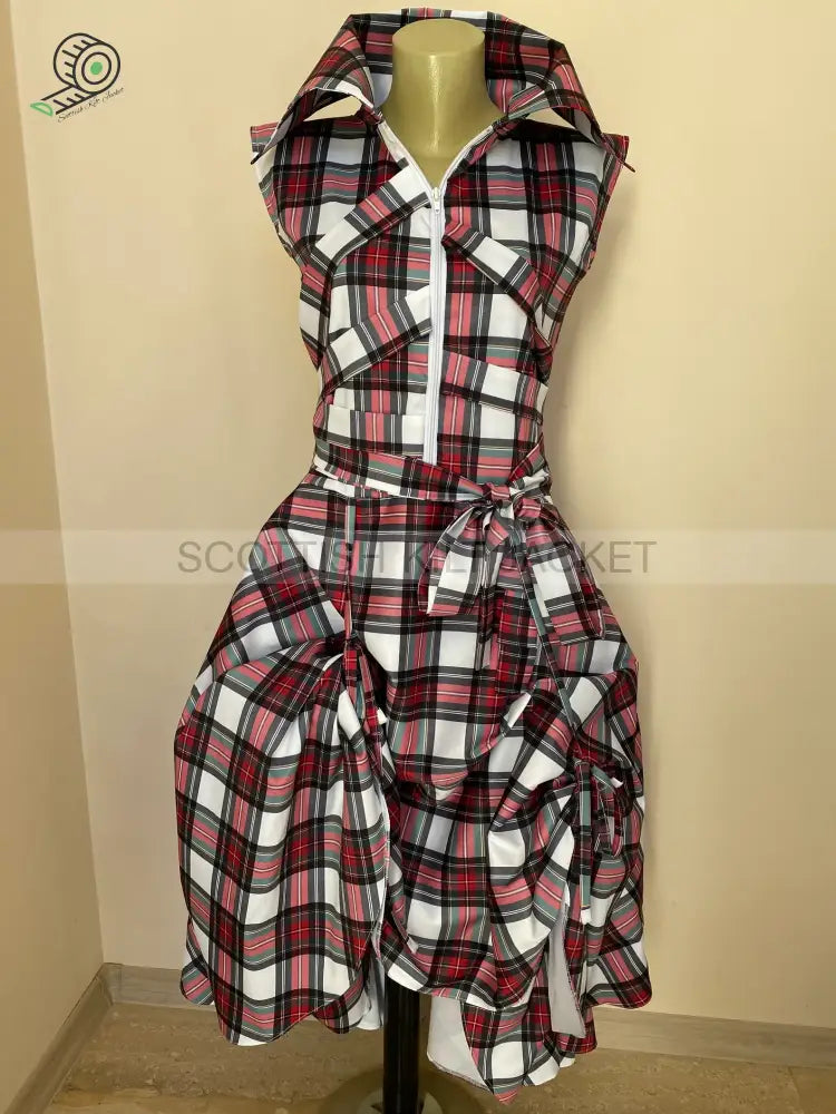 steampunk tartans dress