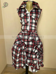 steampunk tartans dress