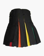 Women's Utility Kilt in the Rainbow Style