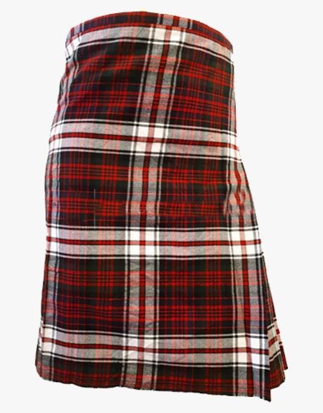 Scottish Tartan Kilt in Red, Black, and White - scottish kilt jacket