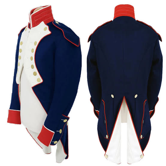 Napoleon Military Jacket Military Jacket Costume Single Breasted Coat Regency Uniform Jacket, Napoleon Military Jacket | Historical Tailcoat