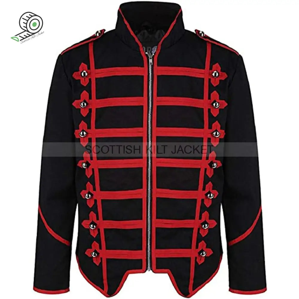 Steampunk Emo Punk Military Jacket Jackets