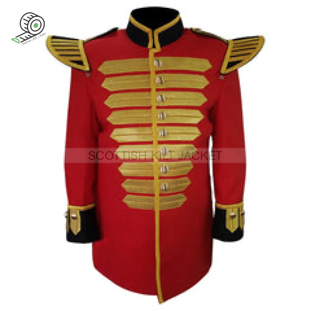 Tailored Grenadier Tunic In Premium British Blazer Wool Military Jackets