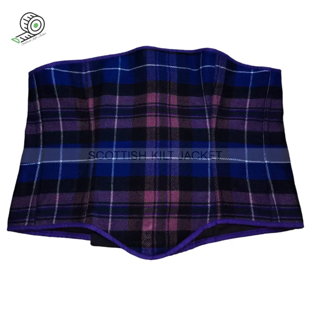 Tartan Corset In Pride Of Scotland