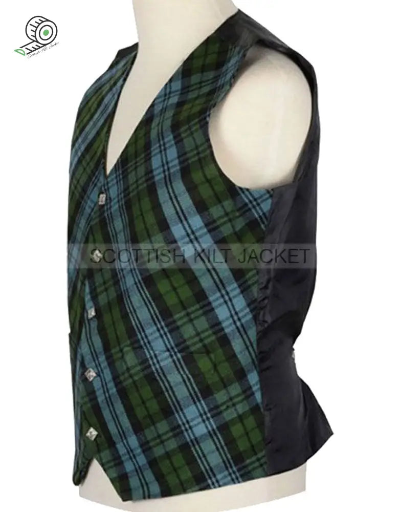 Tartan Vest By Campbell Vests