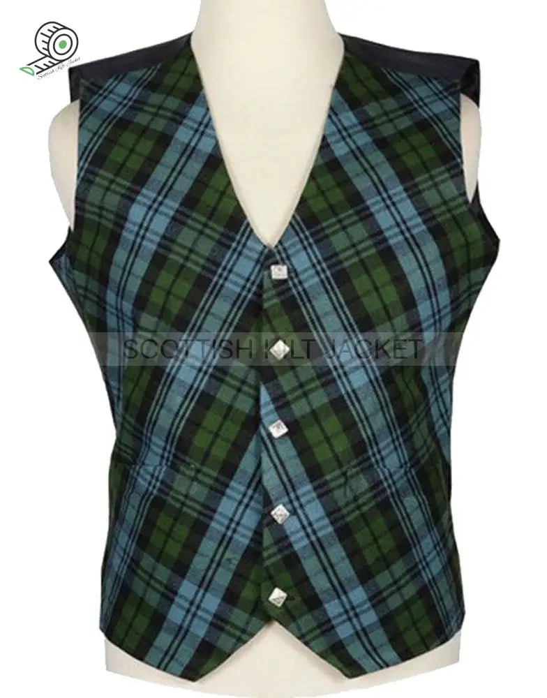 Tartan Vest By Campbell Vests