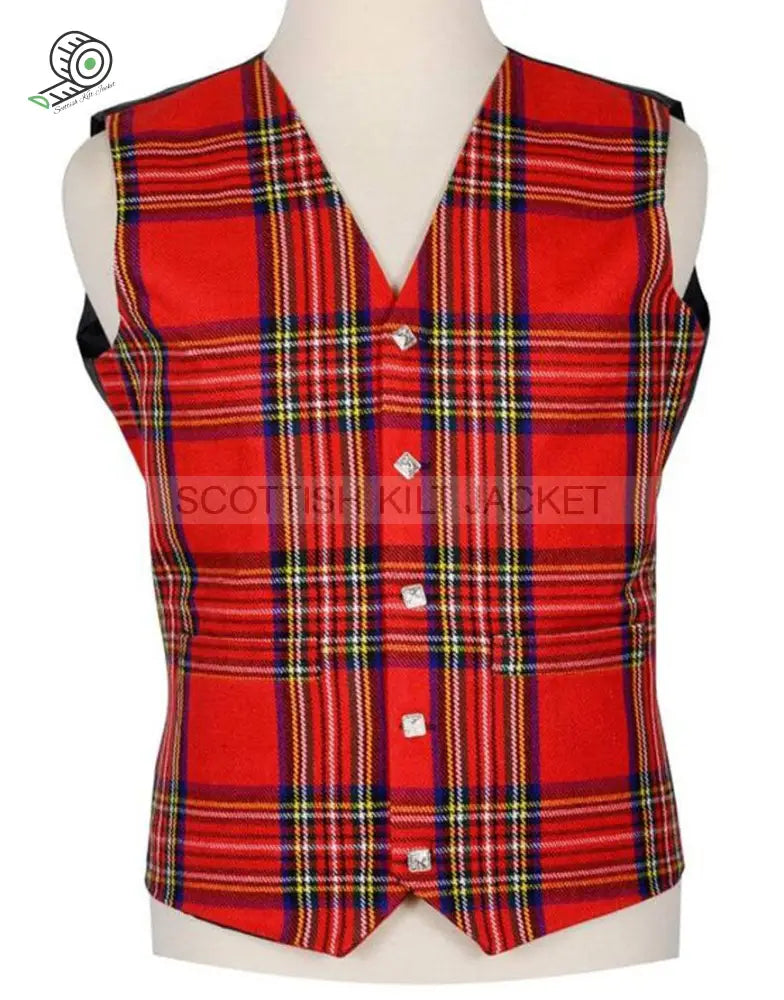 Tartan Vest Royal Stewart Vests