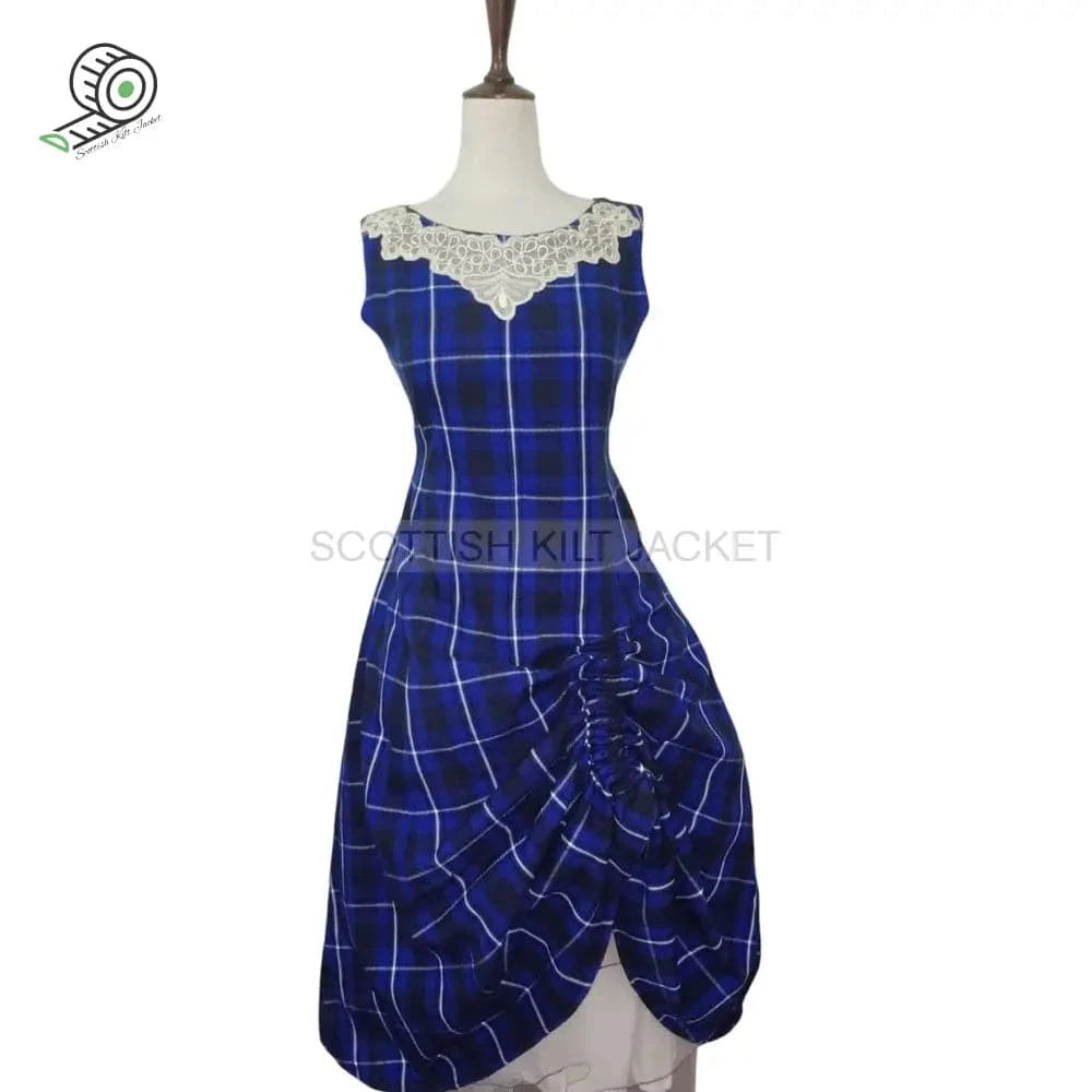 Tartan Wedding Dress In Buchanan Blue Wedding Dresses