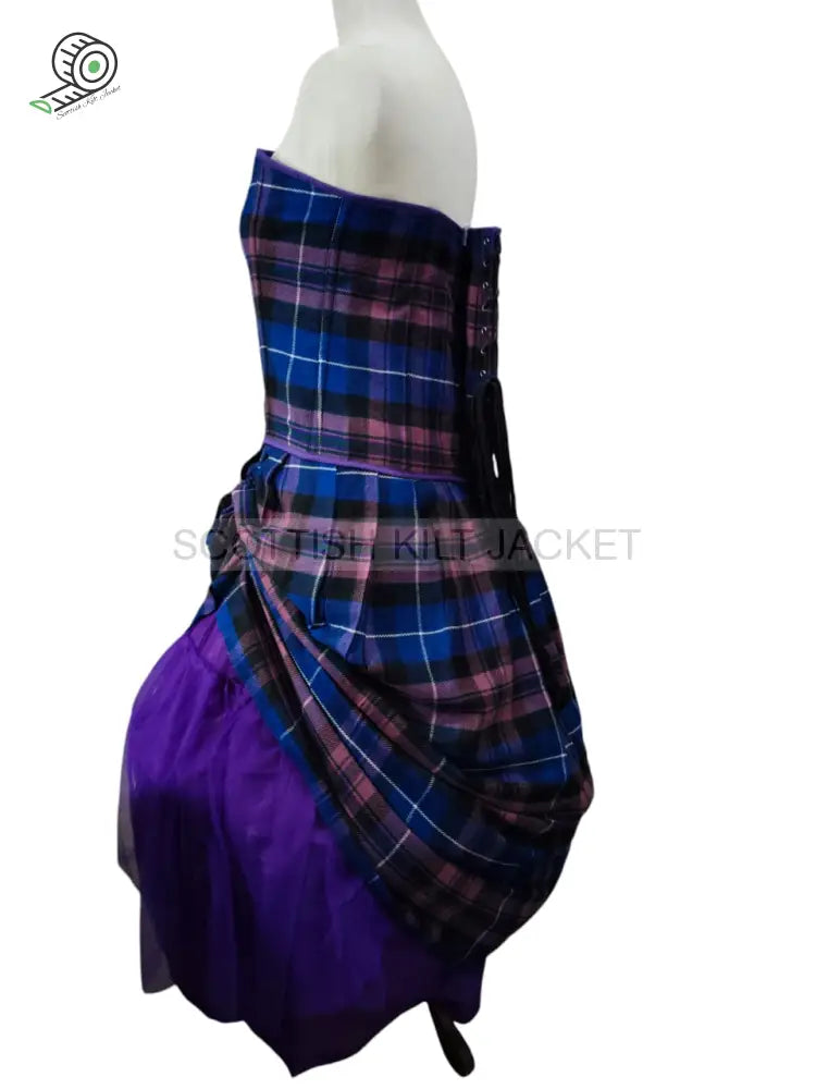 Tartan Wedding Dress In Pride Of Scotland Dresses