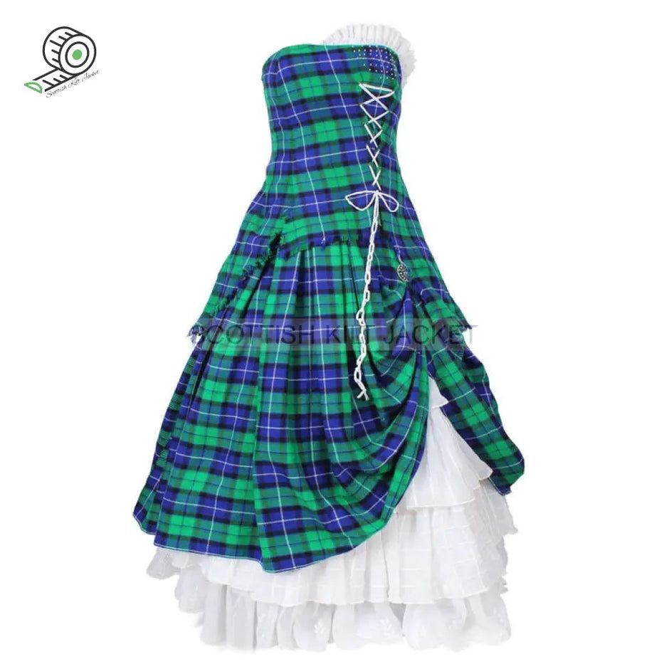 tartan bridesmaid dresses Rose Tartan Dress