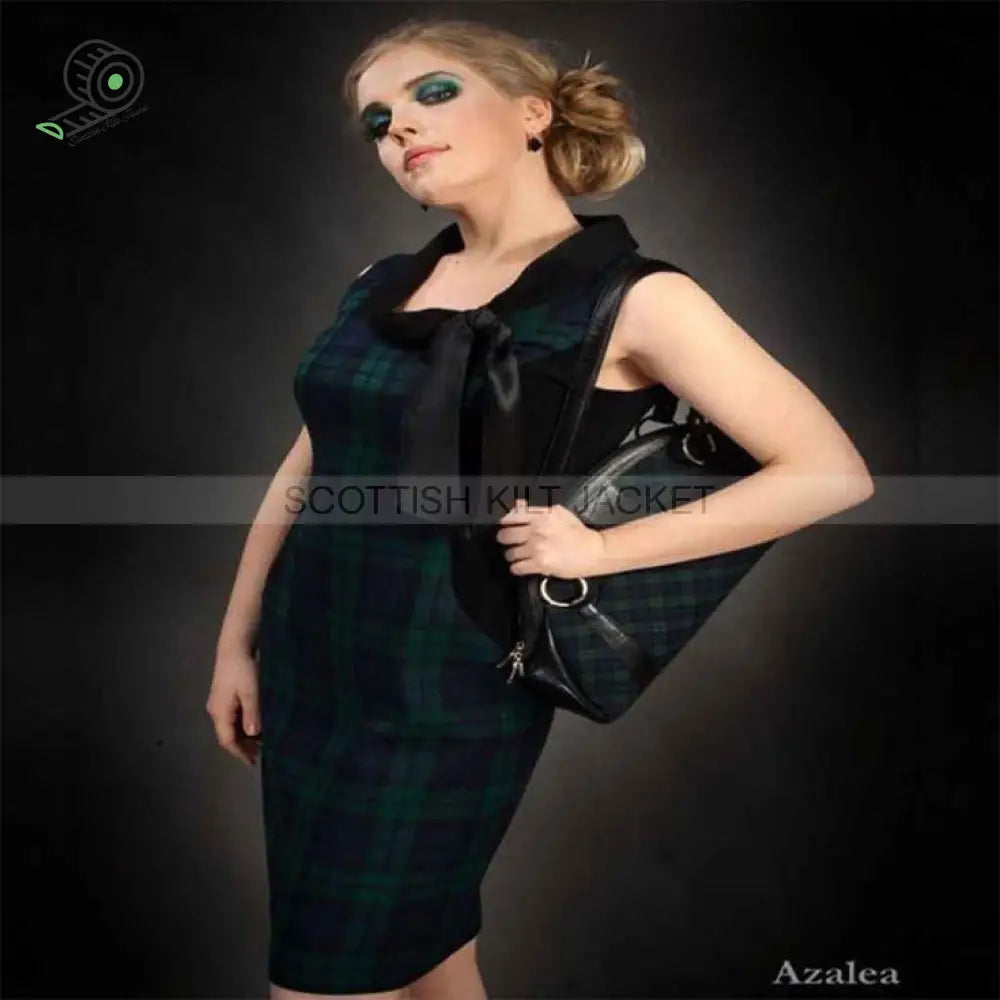 The Short Tartan Dress Azalea Tartan Evening Dresses