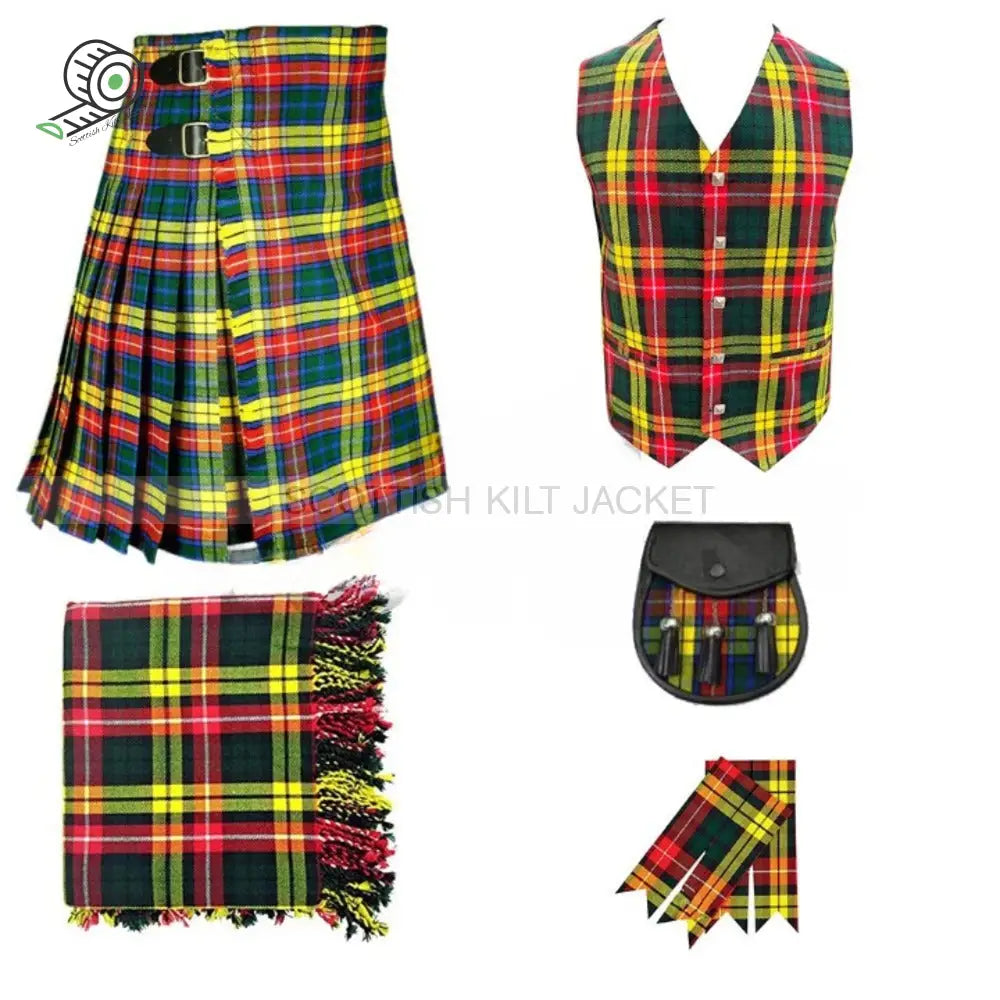 Traditional Tartan Kilt Set From Buchanan Sets