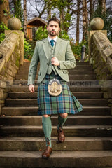 Tweed Green Crail Kilt Outfit Outfits