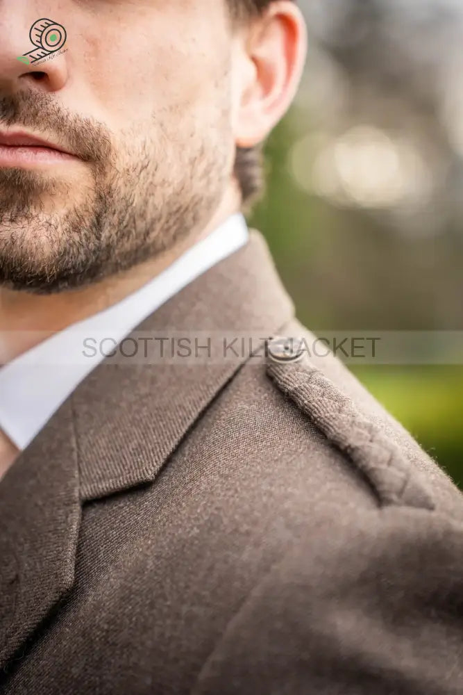 Tweeted Brown Crail Kilt Outfit Crail Tweed Outfits