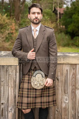 Tweeted Brown Crail Kilt Outfit Crail Tweed Outfits